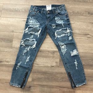 One Teaspoon Boyfriend Jeans